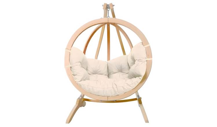 Amazonas Globo Single Hanging Chair Set - Natural