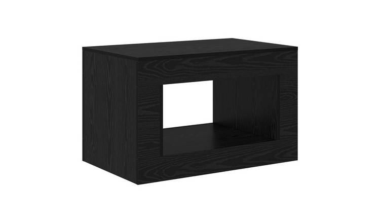 Walplus Side Table - Black Oak - 80.5 x 50 x 50 cm