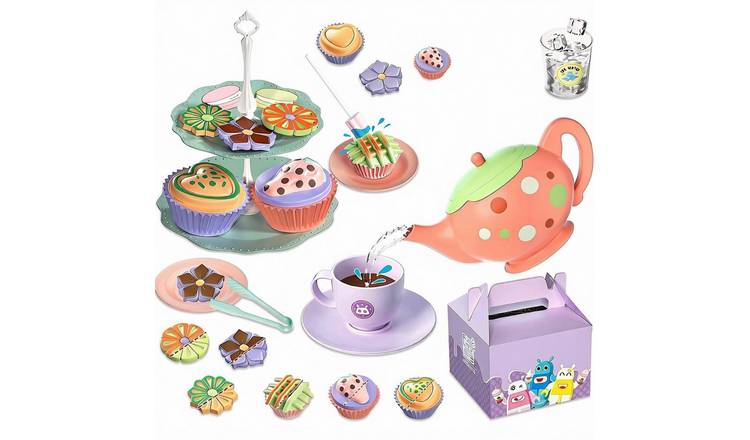deAO Colour Changing Tea Party Set- Purple