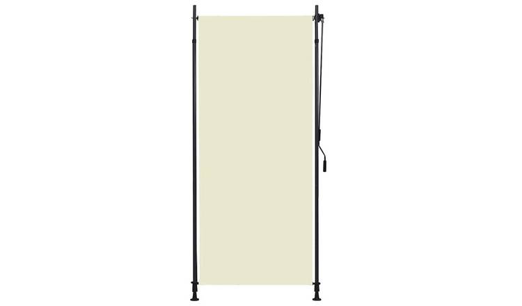 Walplus Polyester Outdoor Roller Blind - Cream - 200 x 270 cm