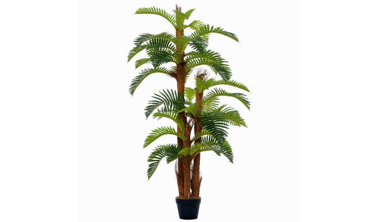 Outsunny 5FT Artificial Tropical Fern Tree- Green