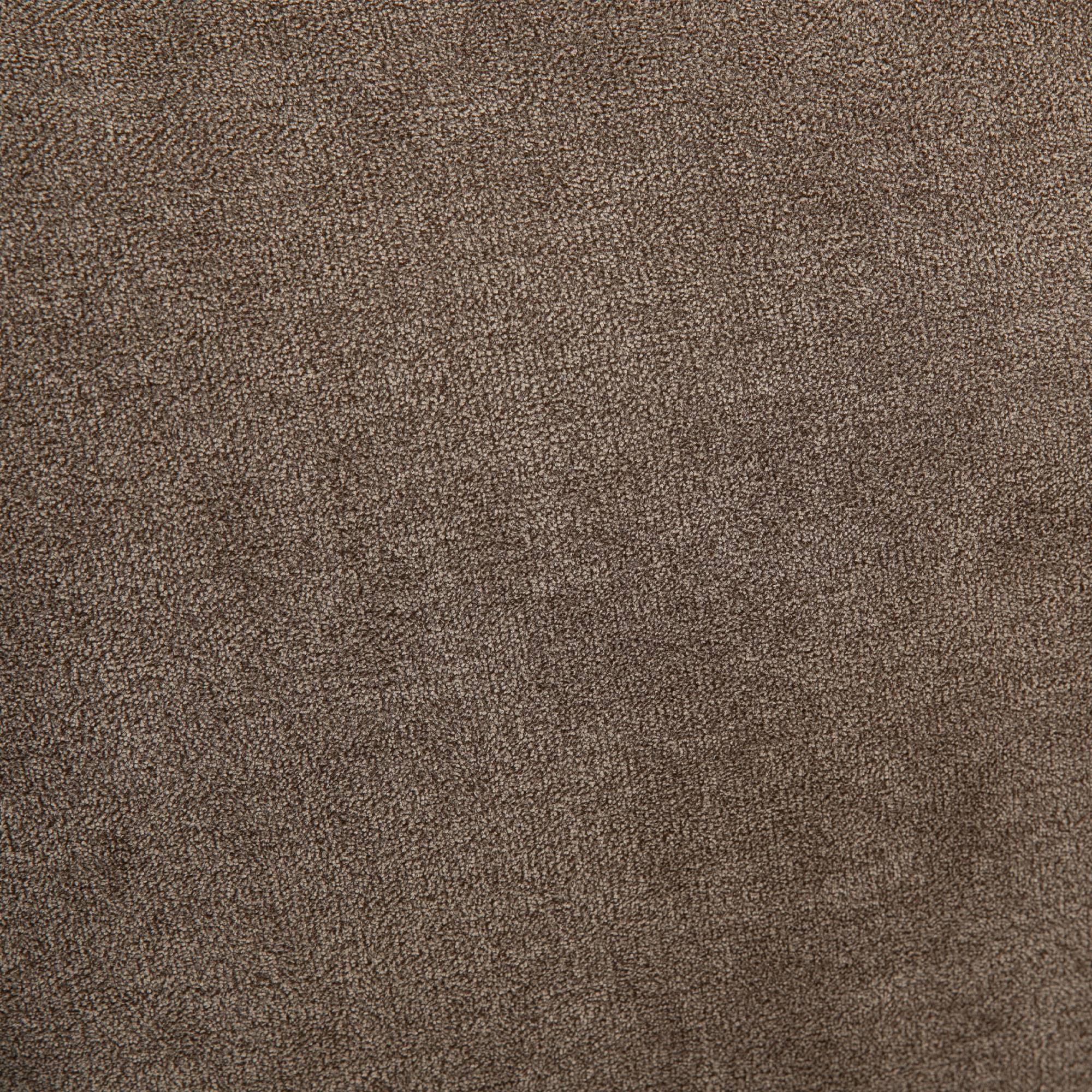 HOMCOM 3 Seater Fabric Sofa with Rubber Wood Legs - Brown - Image 4