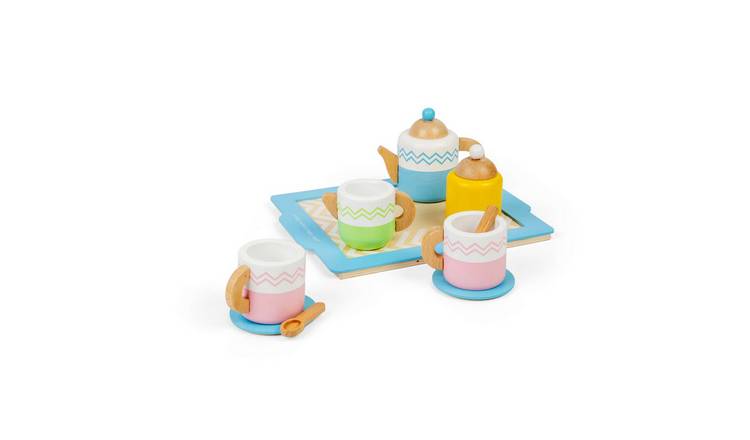 Bigjigs Toys Tea Tray Set - 18 Months +