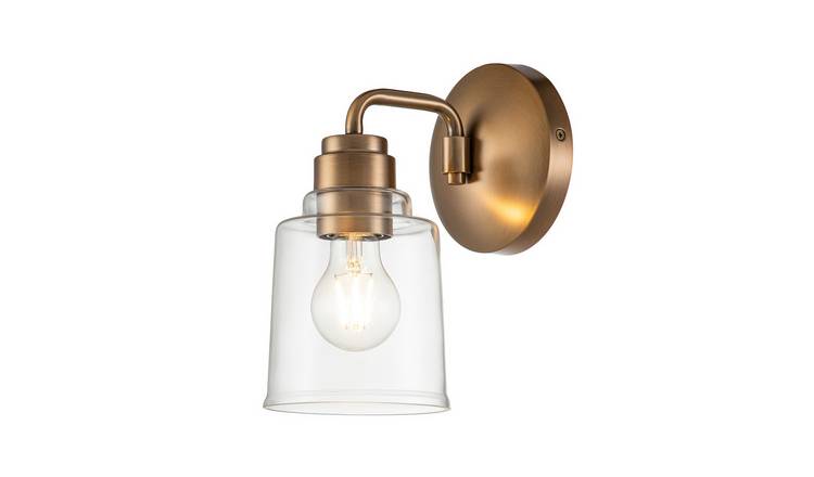 Elstead Kichler Dome Wall Light - Weathered brass