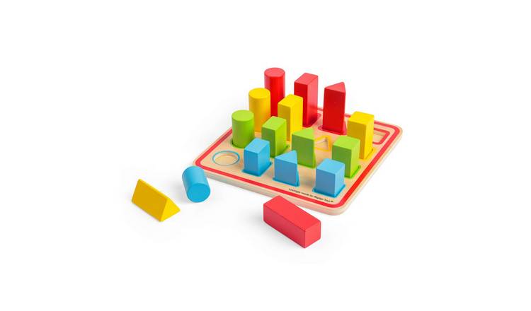 Bigjigs Toys Shape Puzzle - 12 Months +