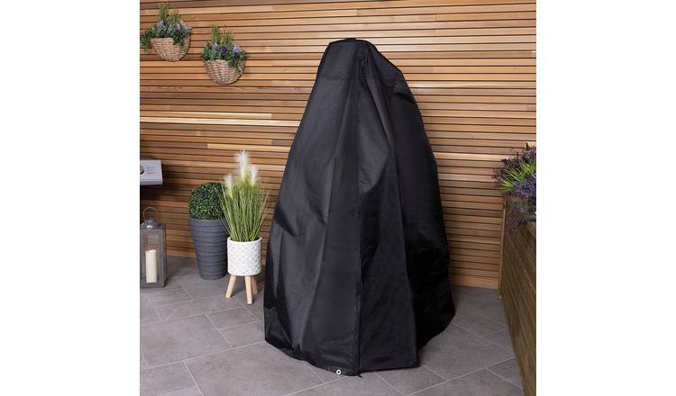 Charles Bentley Rattan Swing Seat Cover - Black