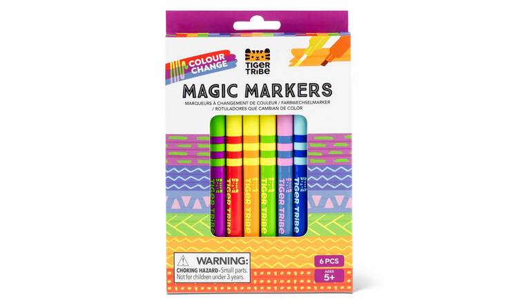 Tiger Tribe Colour Change Magic Markers - 3 Years +