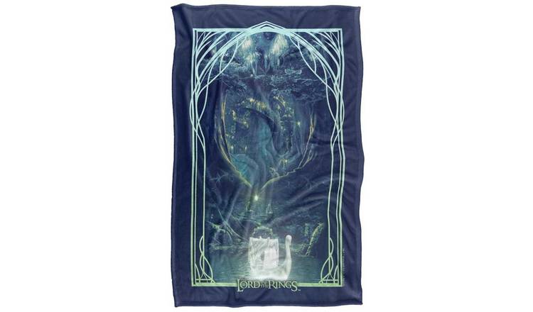 The Lord of the Rings Epic Journey Lorthlorien Blanket - 152cm x 127cm