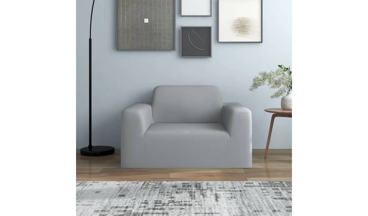 Walplus Polyester Stretch Couch Slipcover Jersey - Grey