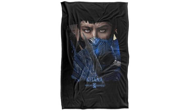 Mortal Kombat 2 Kitana Portrait Soft Touch Blanket - 147cm x 91cm