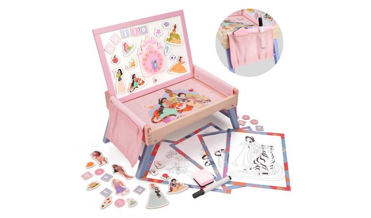 Disney Princess 2-in-1 Wooden Creation Station Lap Tray - Multicoloured
