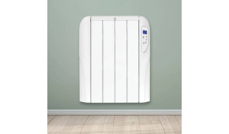 Futura 1000W Wall Mounted Bathroom Electric Panel Heater - White