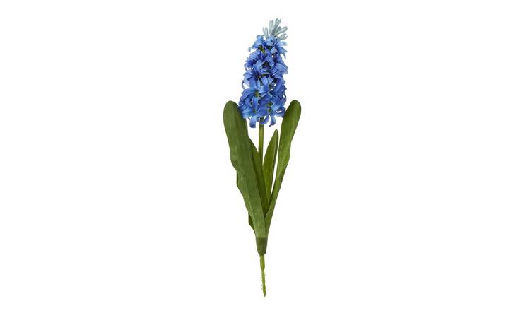 Hill Interiors Hyacinth Stem Artificial Plant - Blue