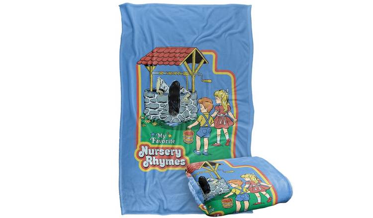 Steven Rhodes Nursery Rhymes Soft Touch Blanket - 147cm x 91cm