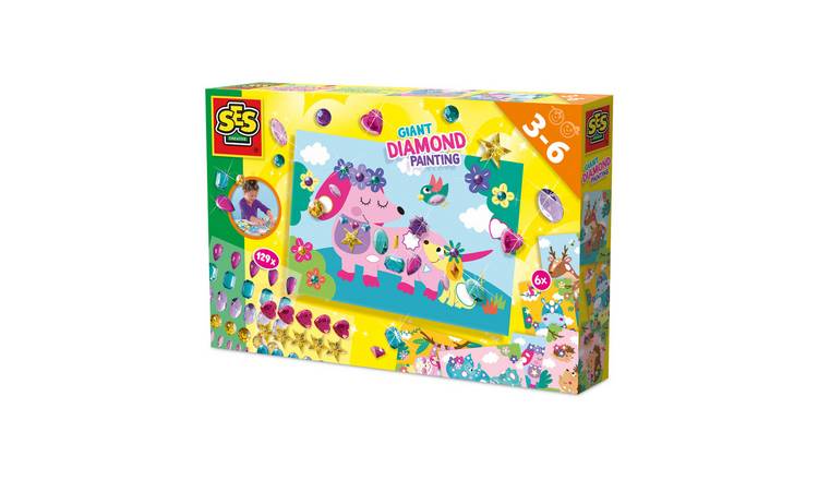 SES Creative Giant Diamond Painting Activity Set