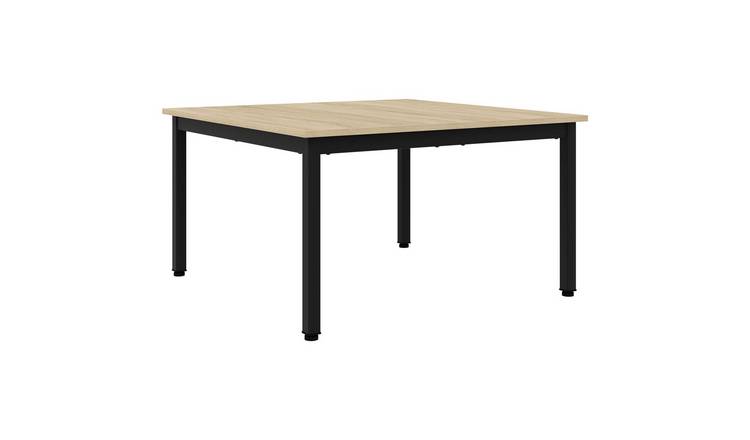 Walplus Engineered Wood Coffee Table - Sonoma - 80 x 80 x 45 cm