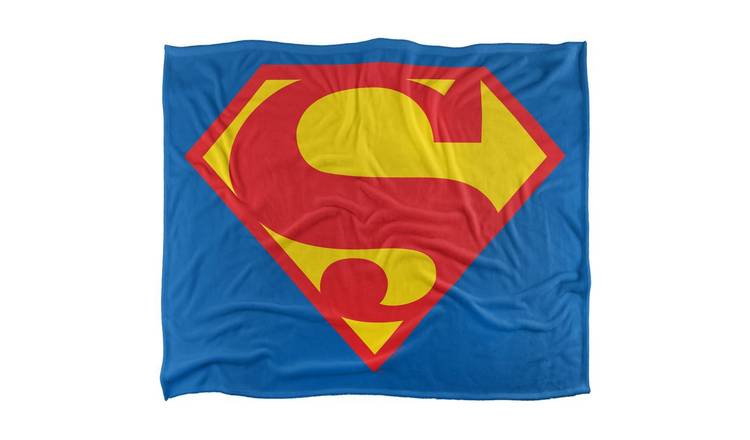 Superman 1986 Shield Soft Touch Blanket - 147cm x 91cm