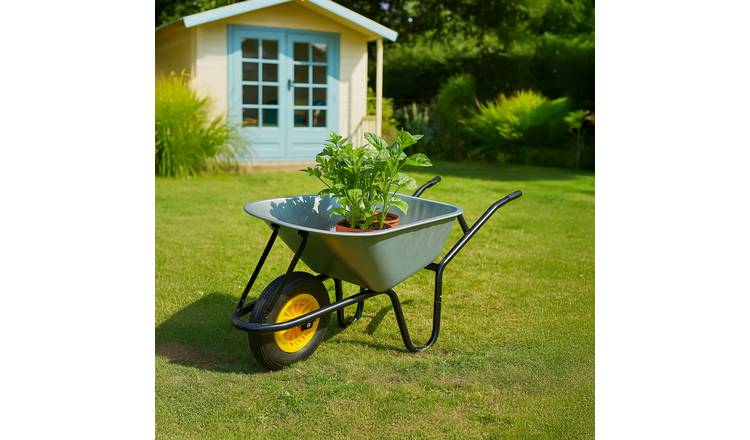 Neo 120L XL Large Heavy Duty Solid Wheelbarrow