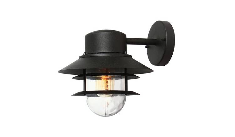Elstead Copenhagen Dome Wall Light - Black