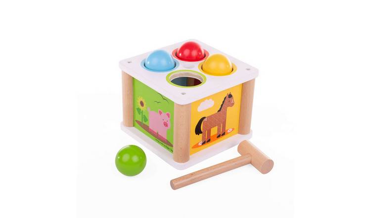 Bigjigs Toys Tap Tap Ball - 12 Months +