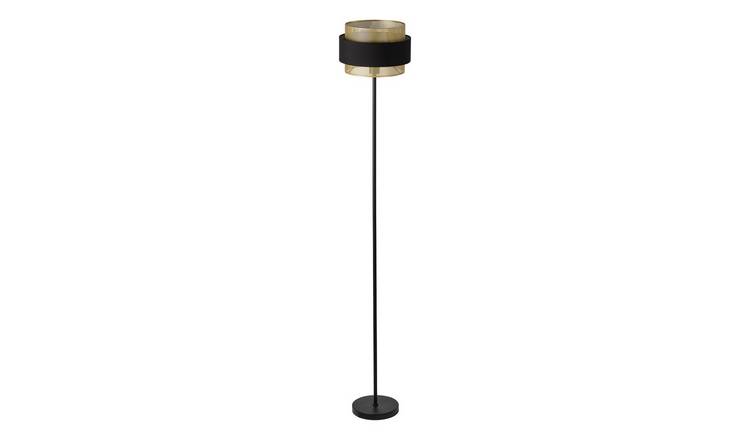 Osram Decor Hornet E27 Industrial Retro Standing Tall Floor Lamp - Black