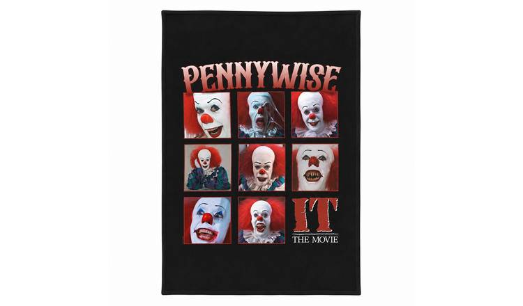 It Pennywise Square Soft Touch Blanket - 147cm x 91cm