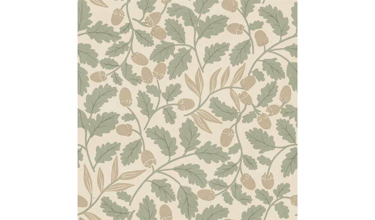 Arthouse Acorn Trail Wallpaper - Green