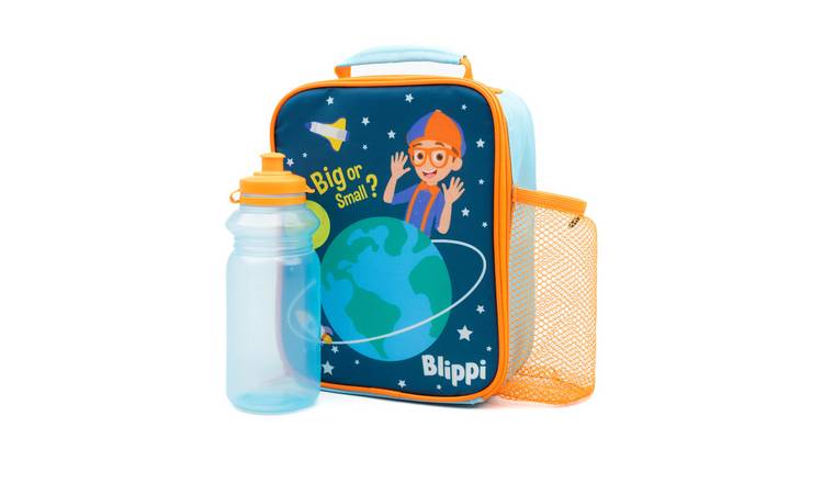 Blippi Character Kids Unisex Lunch Bag and Bottle Set - Multicoloured