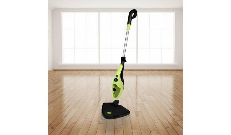 Neo 10 in 1 1500W Hot Steam Mop Cleaner and Hand Steamer - Lime