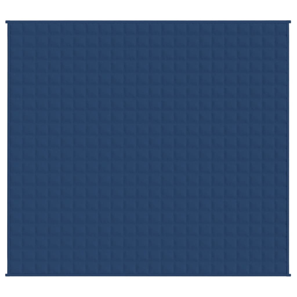 Walplus 15 kg Polyester Weighted Blanket - Blue - 220 x 240 cm - Image 3