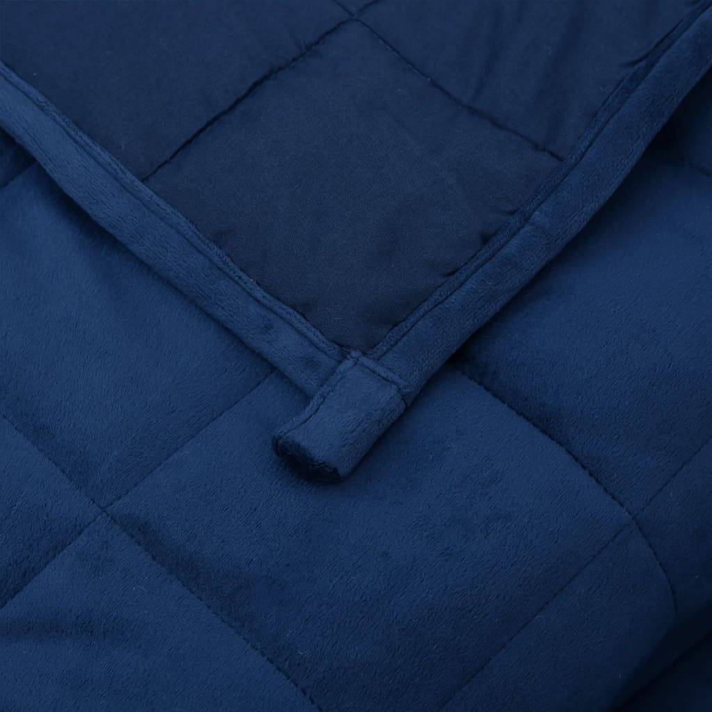 Walplus 15 kg Polyester Weighted Blanket - Blue - 220 x 240 cm - Image 5