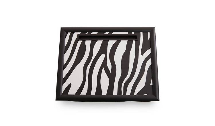 Orsina Portada Mono Zebra Lap Tray with Ipad Holder