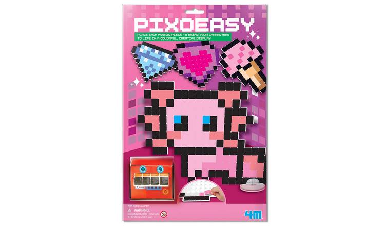 4M Pixoeasy Mosaic Axolotl - 4 Years +