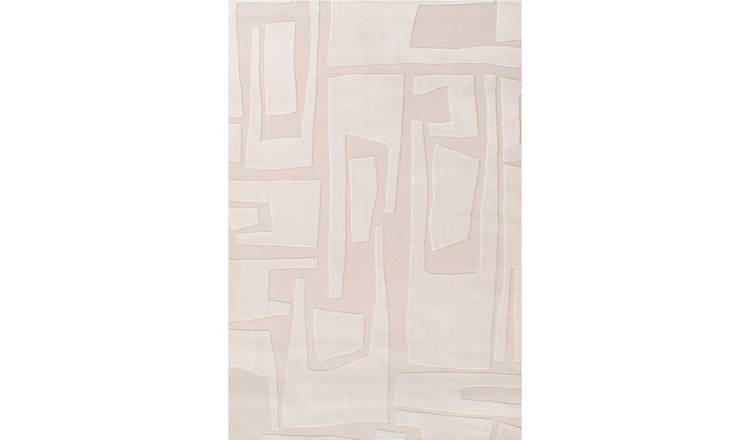 The Rugs Cream Loft Abstract Rug - 240 x 340cm