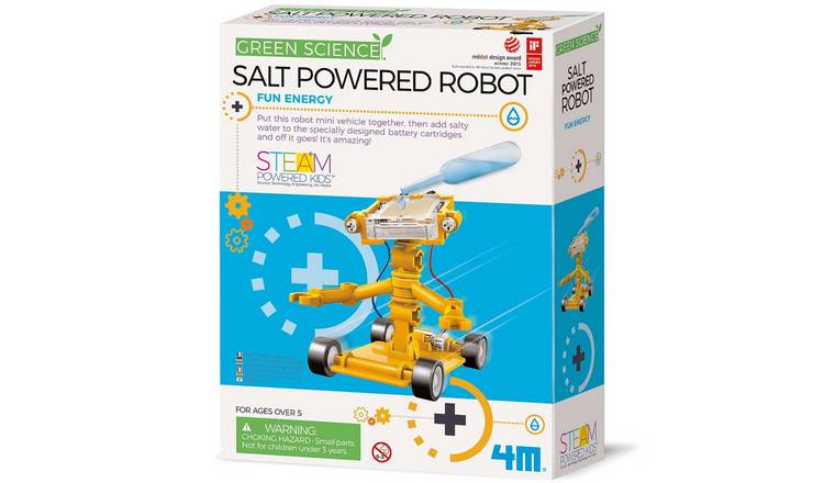 4M Green Science Salt-Powered Robot - 5 Years +