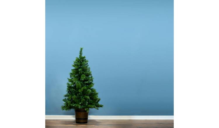 Christmas Tree World 5ft Majestic Dew Pine Indoor/Outdoor Potted Tree