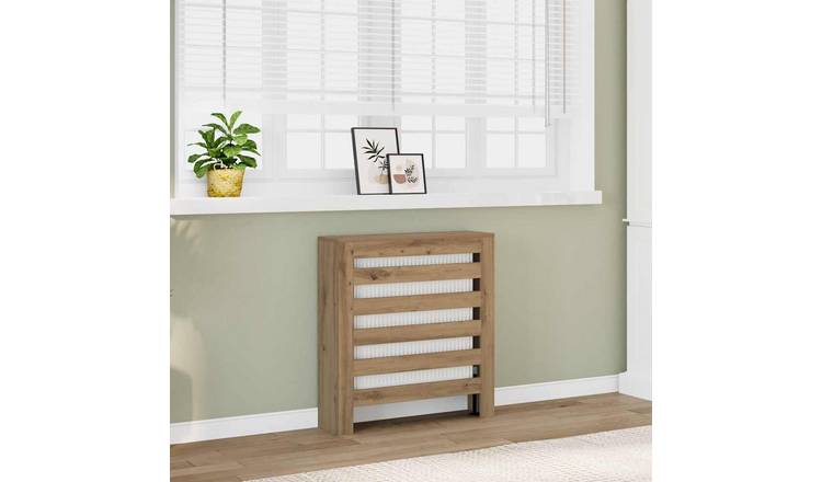 Walplus Engineered Wood Radiator Cover - Artisian Oak - 78 x 20 x 82 cm