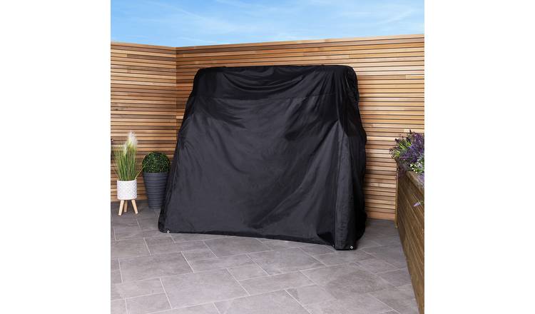 Charles Bentley Garden Swing Seat Cover - Black