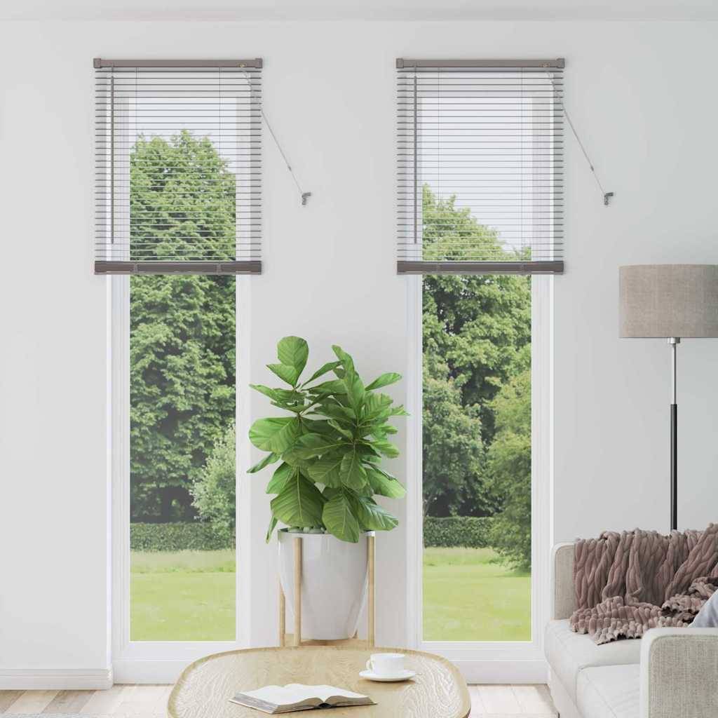 Walplus Polyester Window Blind - Silver - 220 x 65 cm - Image 1