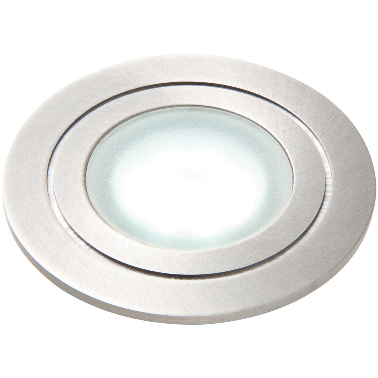 Loops Direct Pack of 4 6cm 316L Stainless LED Recessed Guide Light - Brushed - Image 3