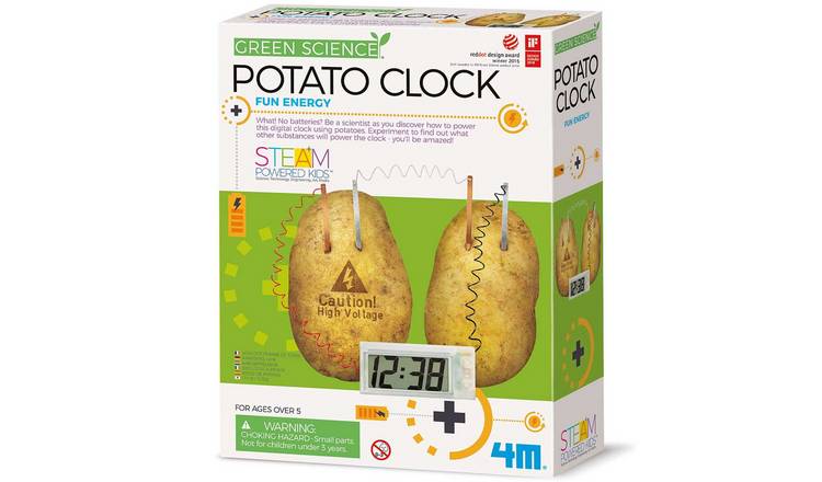 4M Green Science Potato Clock - 5 Years +