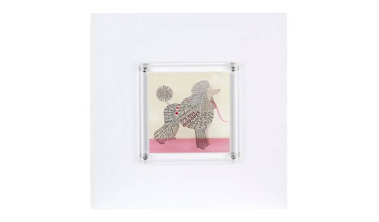 Orsina Framed Poodle Wall Art