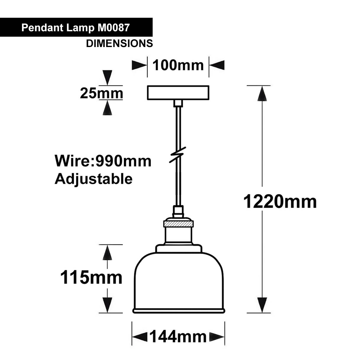Energy Light Bulbs Mini Bell Pattern Glass Ceiling Pendant Light - Chrome - Image 2