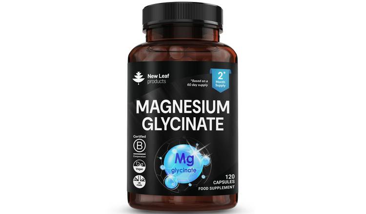 New Leaf Magnesium Glycinate 1040mg  - 120 Capsules