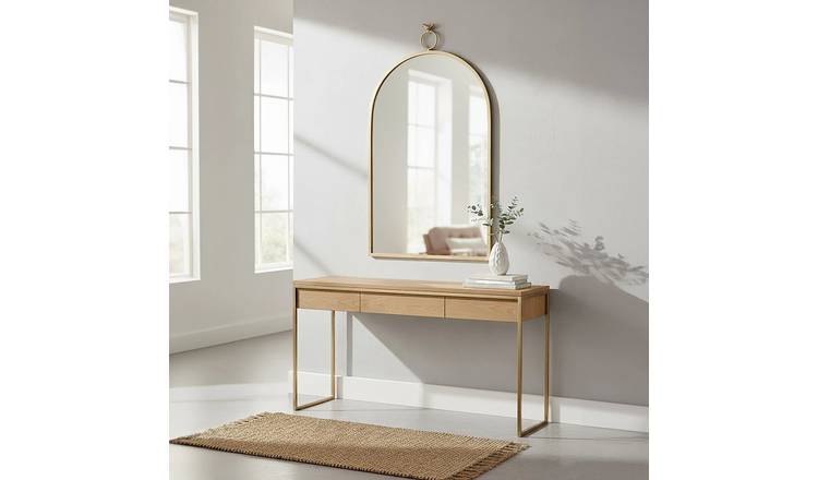 Orsina Farran Bird Top Wall Mirror – Gold