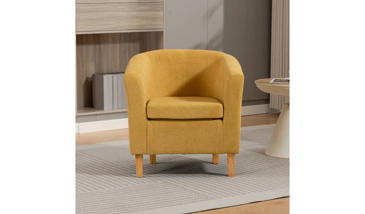 Artemis Home Millie Fabric Accent Chair - Yellow