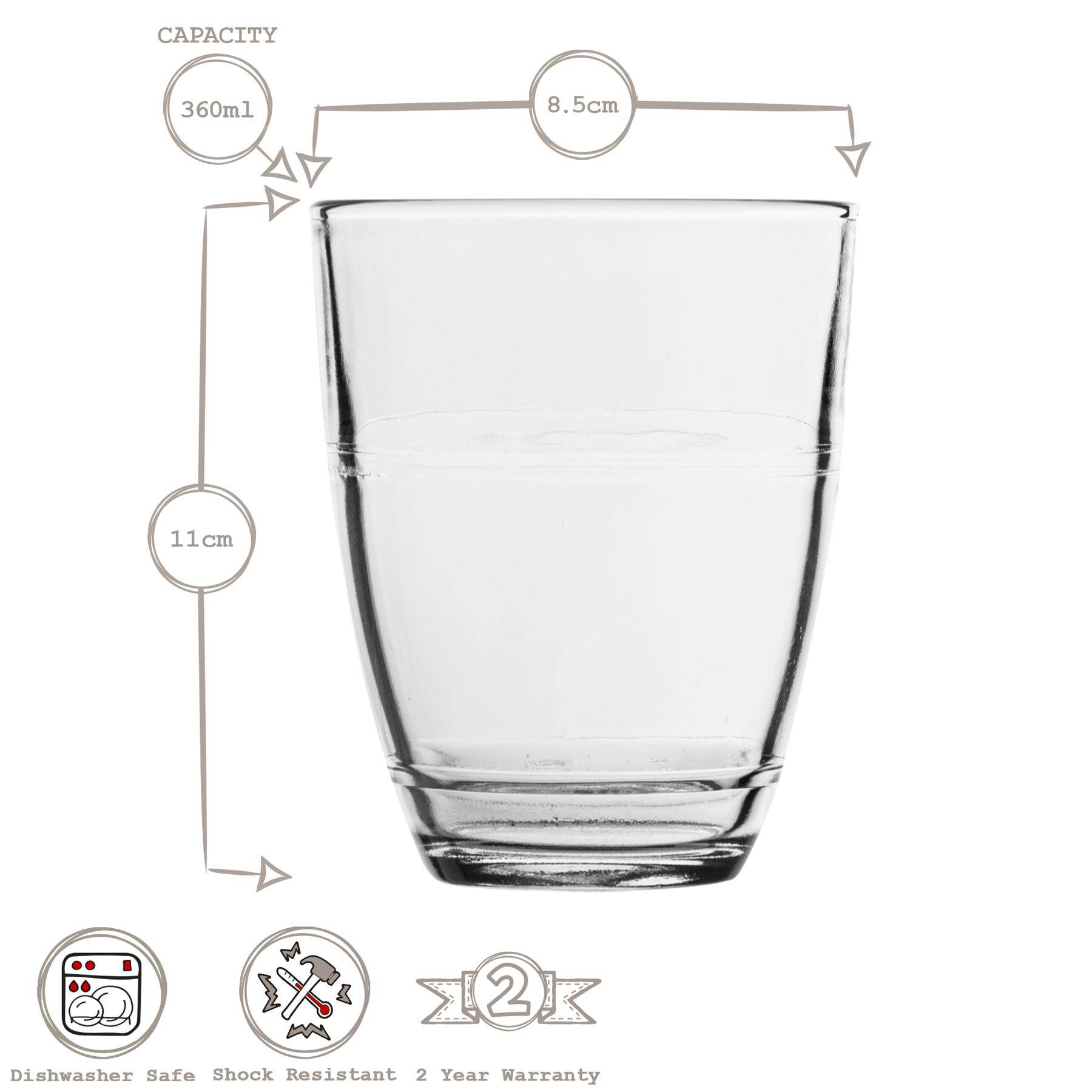 Duralex Gigogne 360ml Highball Glasses - Pack of 12 - Image 3