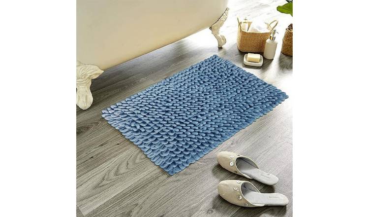 New Edge Blinds Jumbo Loop Bath mat 80cm x 50cm - Teal