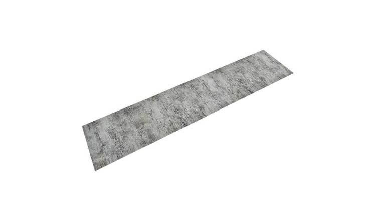 Walplus Washable Beton Kitchen Rug - Grey - 60 x 300 cm