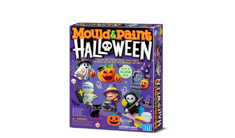 4M Mould and Paint Halloween Kit - 5 Years+